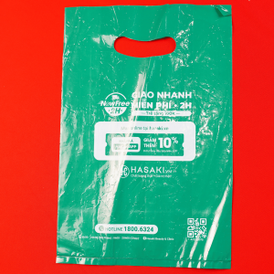 Bao PE màu, in 1 màu