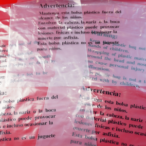 Alternative view of Bao PE Trong In 1 Màu Đen Dập Lỗ Thoát Khí