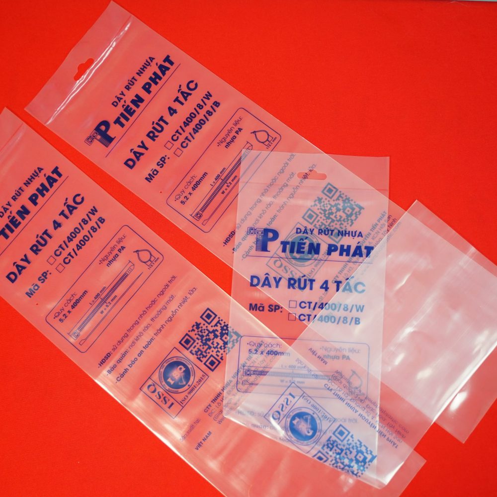 Alternative view of Túi PE đục lỗ in 1 màu