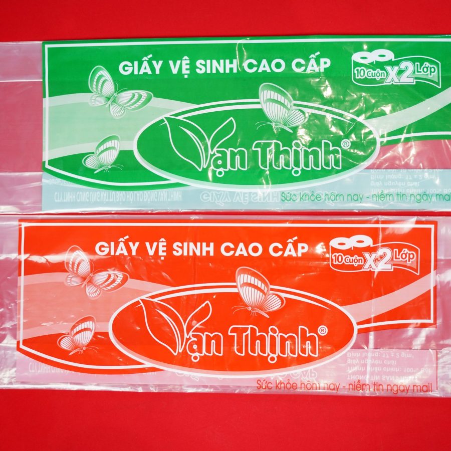 Túi đựng khăn giấy Túi PE Túi in màu