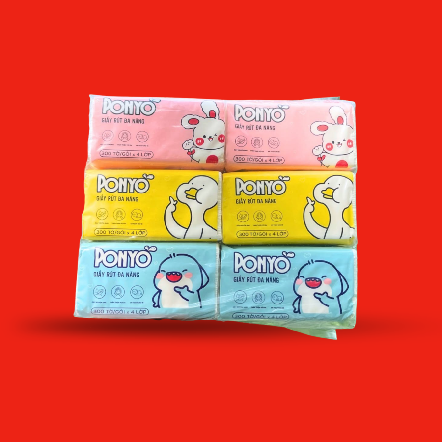Bao bì khăn giấy rút Túi đựng khăn giấy rút