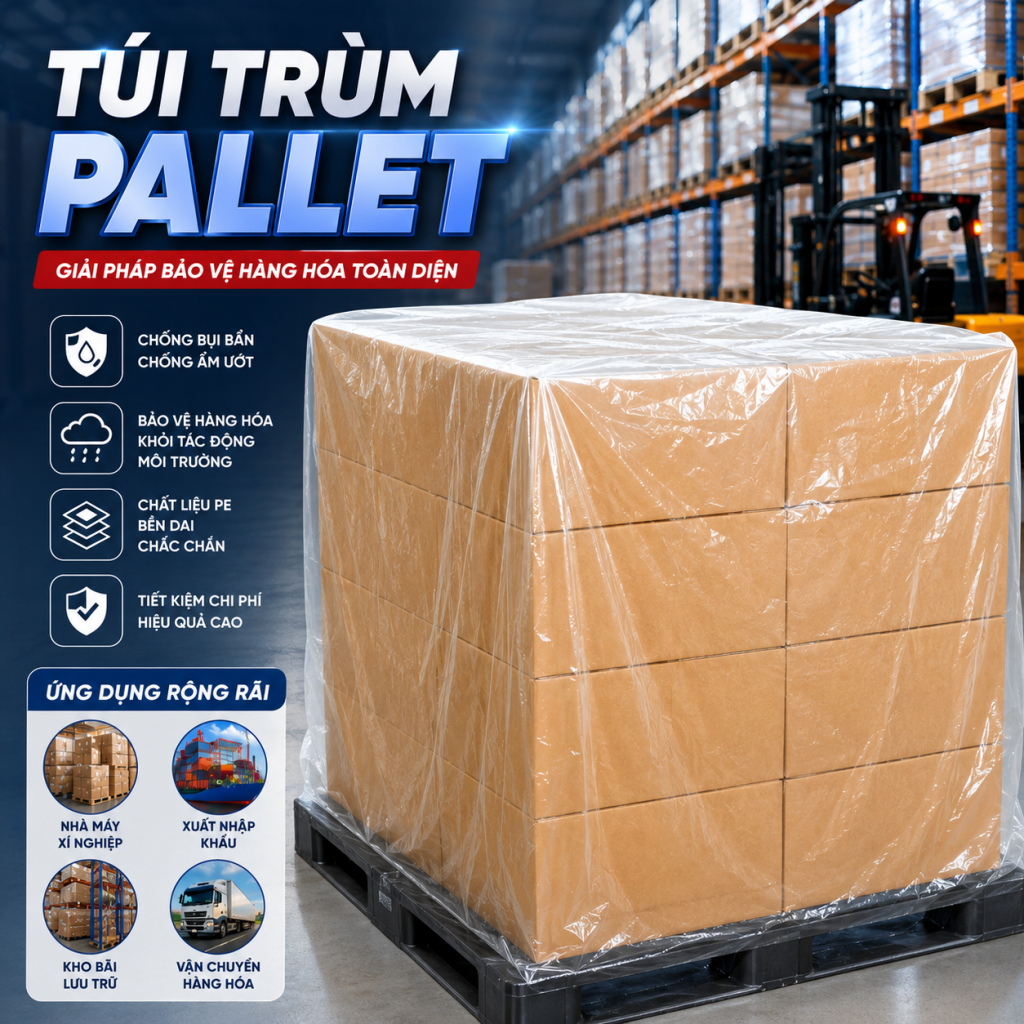 Túi trùm Pallet