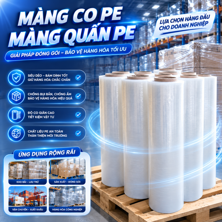 Màng co PE, Màng quấn PE