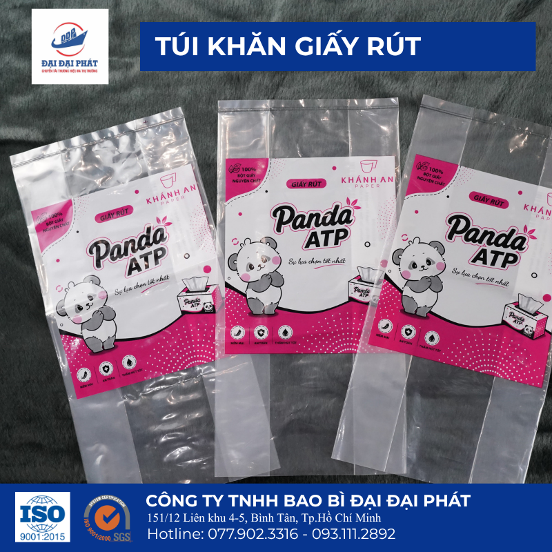 bao bì khăn giấy túi khăn giấy túi khăn giấy rút