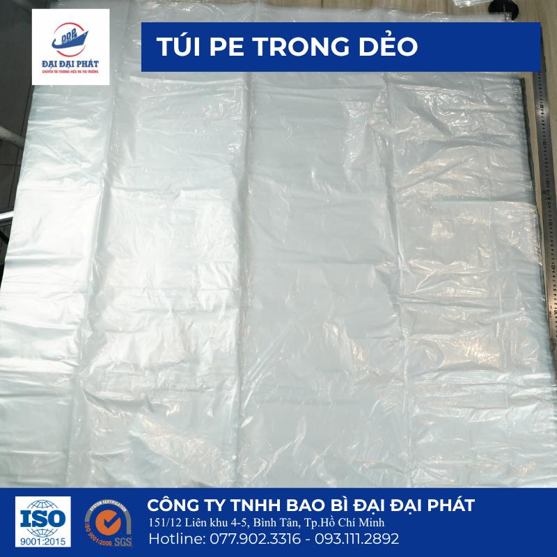 Túi PE PE khổ lớn