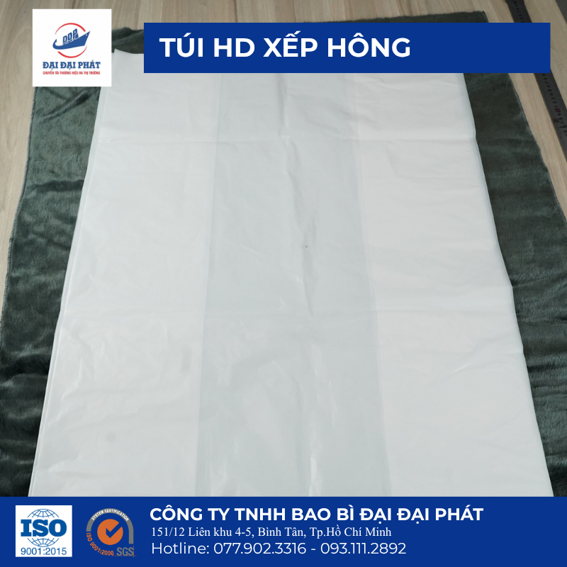 Túi HD Túi xếp hông Túi HDPE