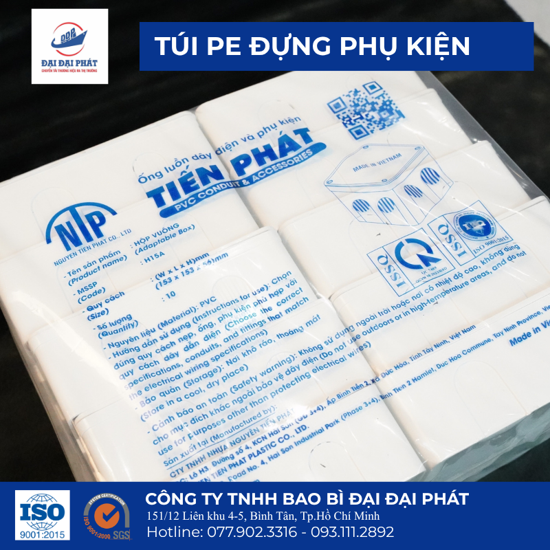 Túi PE Túi PE in màu