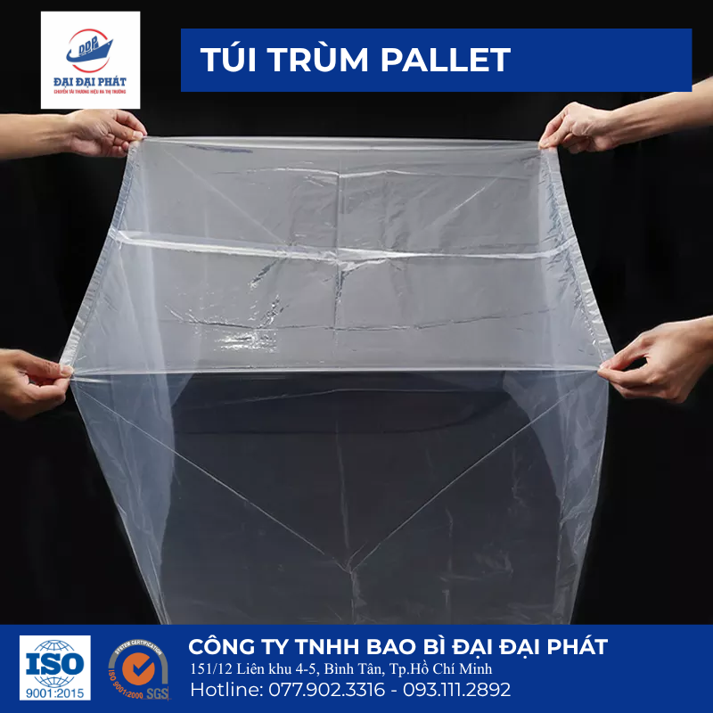 Alternative view of Túi trùm pallet màu _ Sản xuất túi Pallet theo yêu cầu