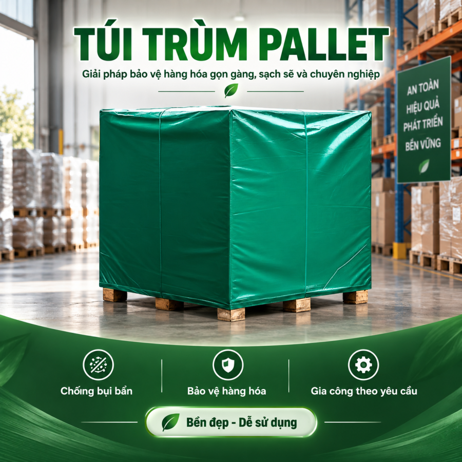 túi trùm Túi pallet bọc pallet