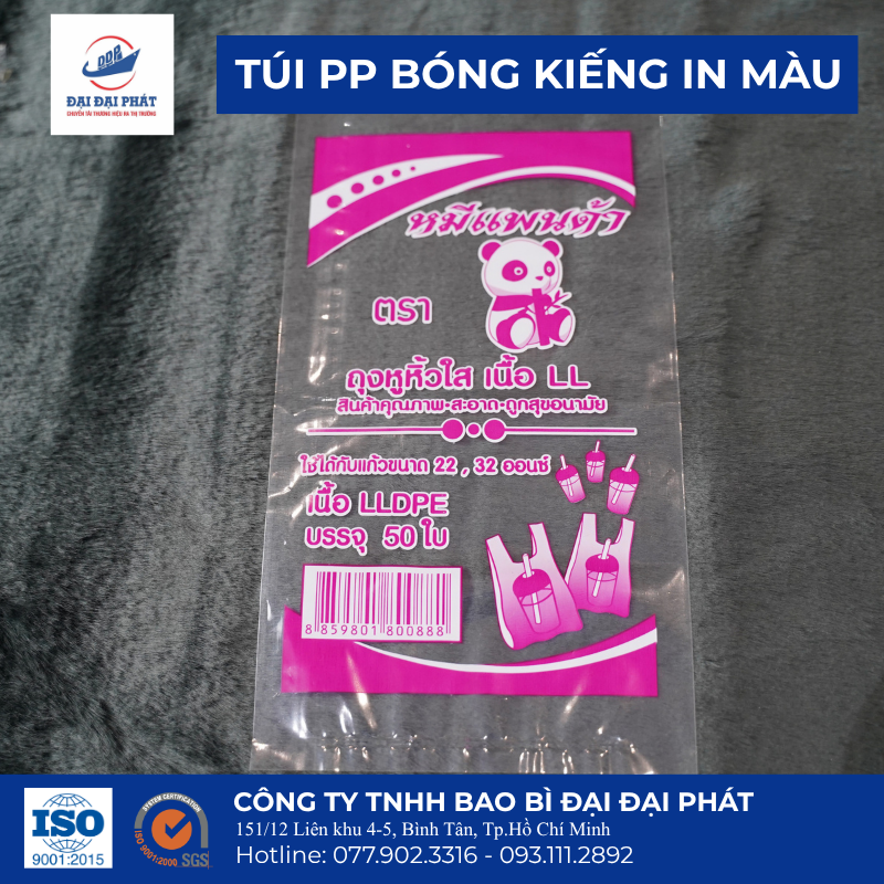 Alternative view of Túi PP kiếng in 1 màu _ Công ty TNHH Bao bì Đại Đại Phát